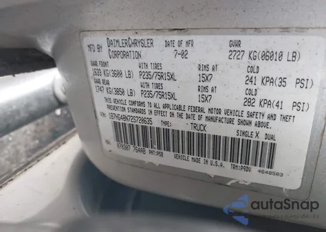 1993 Dodge Dakota z USA, uszkodzony, nr VIN 1B7FL23X3PS219992